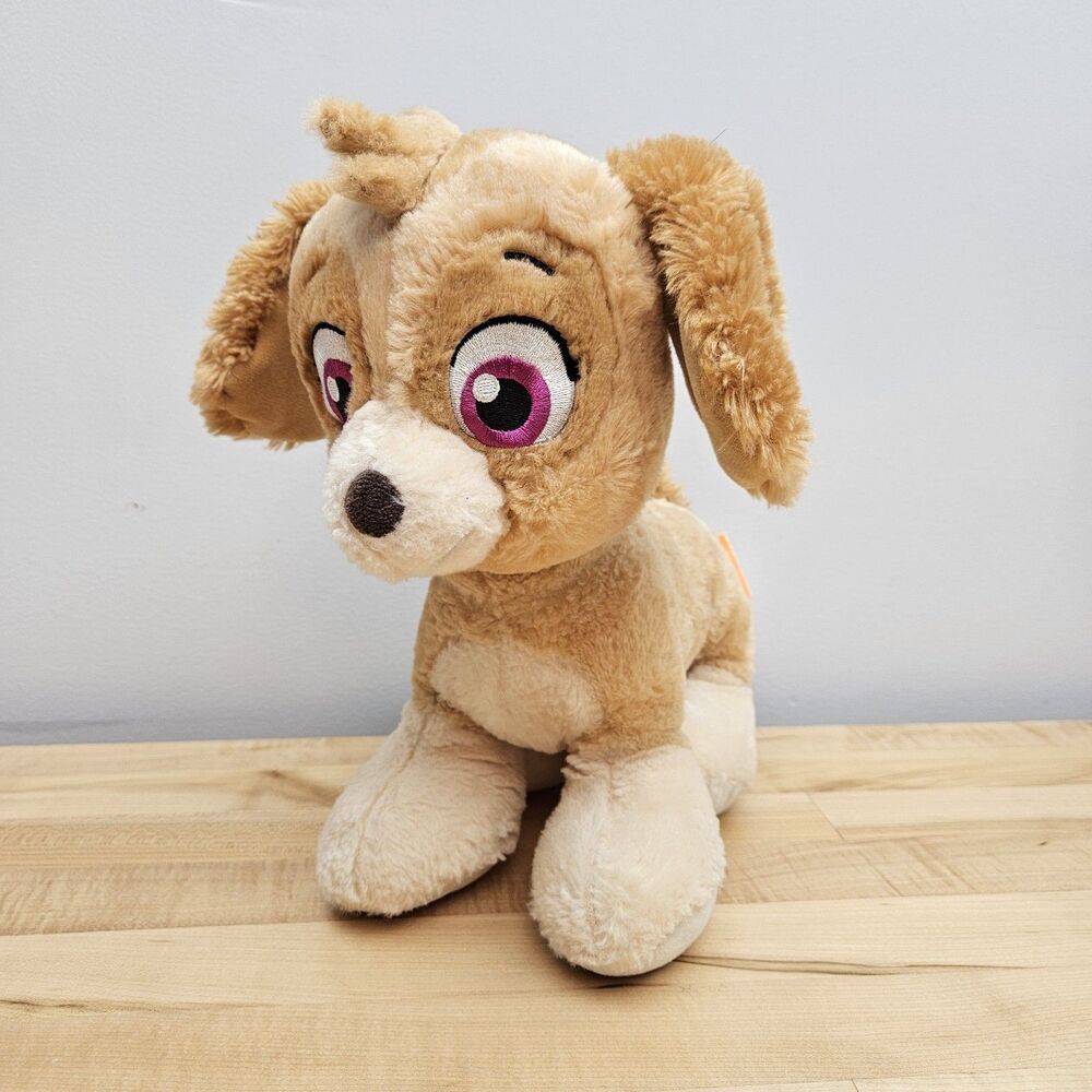 Build A Bear Paw Patrol Skye Puppy Dog Plush Nickelodeon Cartoon Stuffed 12”